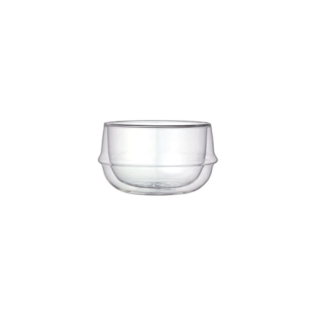 Kinto Kronos Double Wall Soup Bowl - 킨토 크로노스 이중 유리 요거트 보울