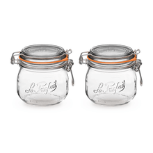 Load image into Gallery viewer, Le Parfait Super Jars (Set of 2) - 르파페 피클병 밀폐유리병
