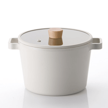 Load image into Gallery viewer, Neoflam FIKA 4.9QT Deep Stock Pot, with Glass Lid - 네오플램 피카 4.9QT 파스타 냄비
