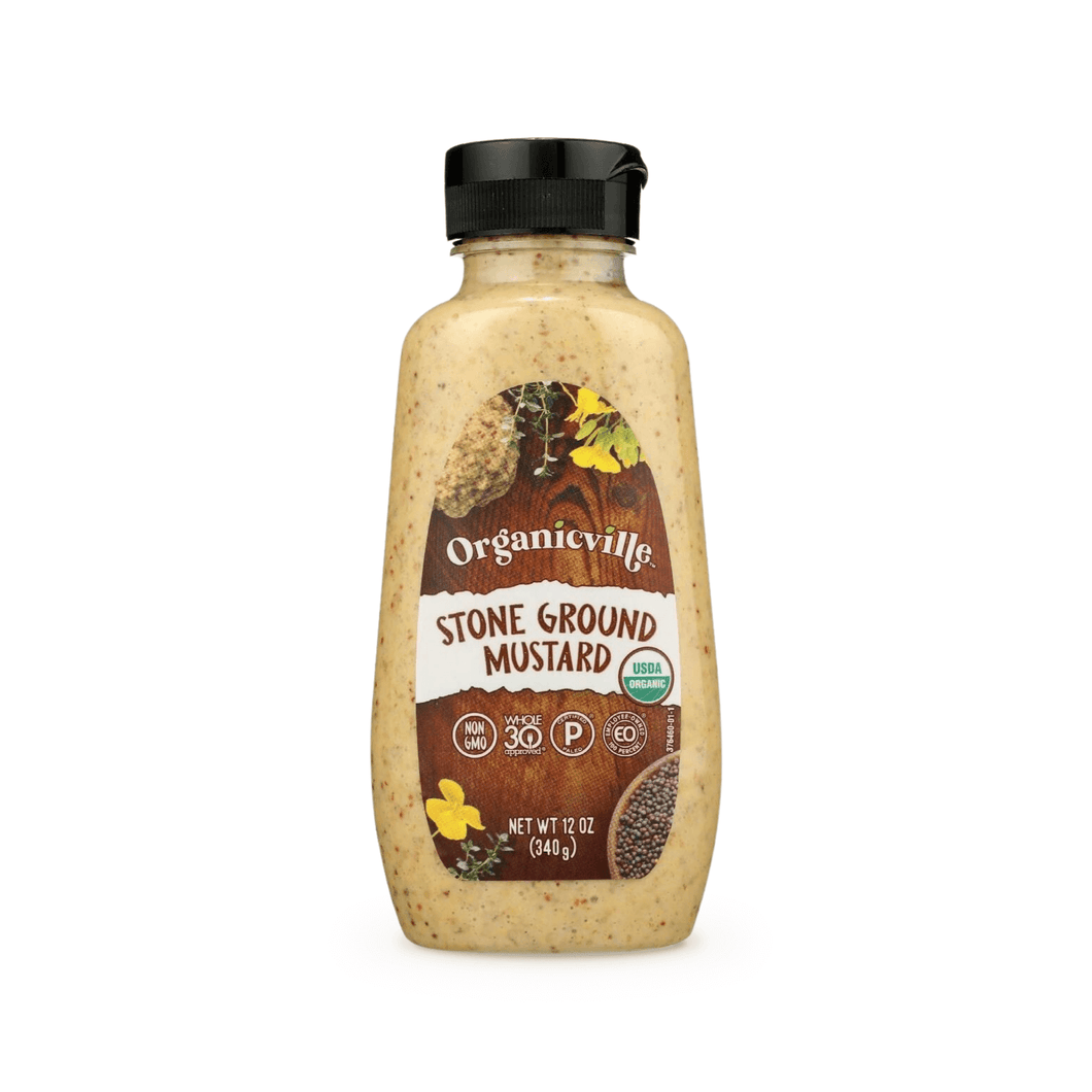 Organicville Stone Ground Mustard - 오가닉빌 머스타드 (Best By: Jul. 2025)