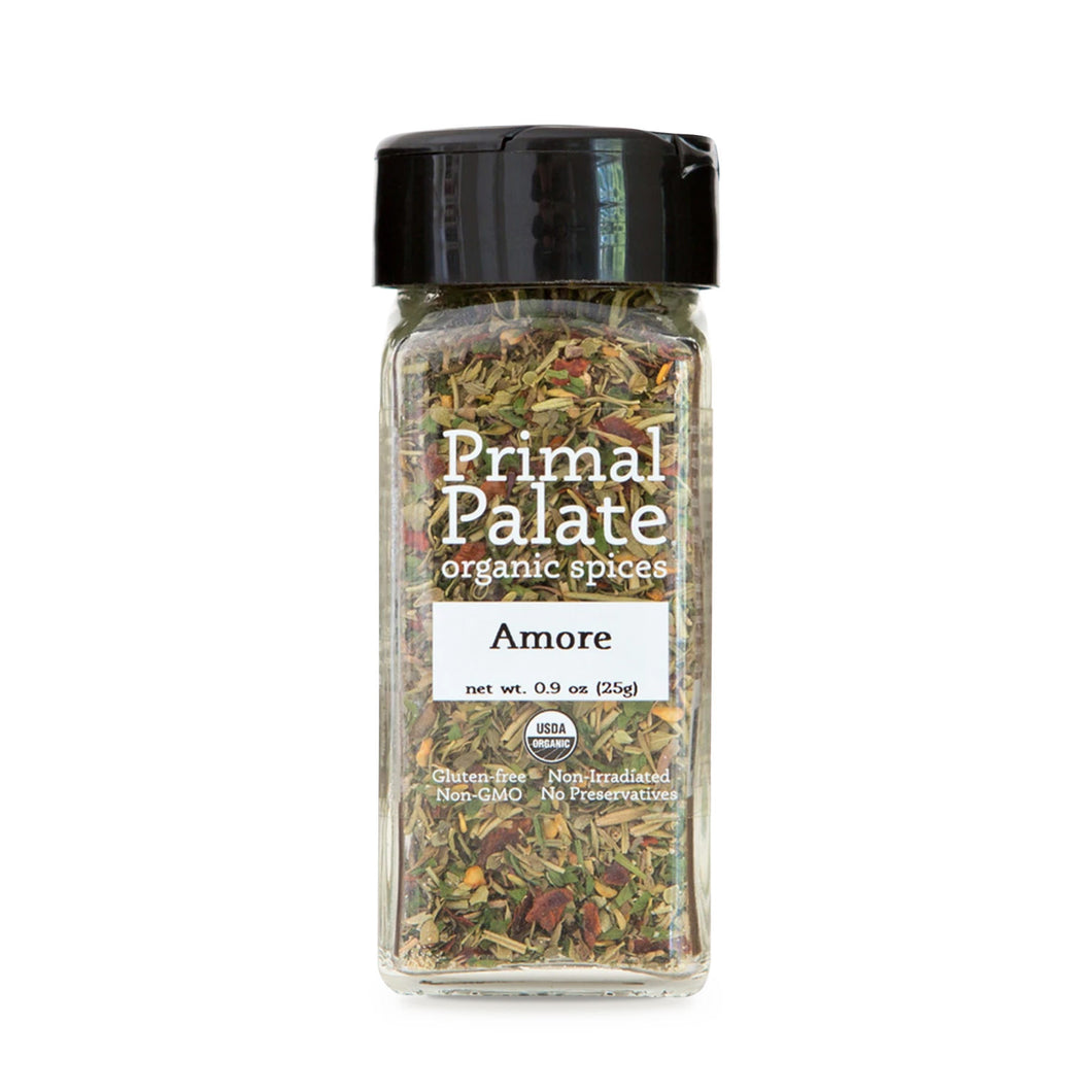 Primal Palate Organic Spices Amore Italian Seasoning - 프라이멀 팔레트 유기농 이탈리안 시즈닝 (Best By: Feb. 2027)