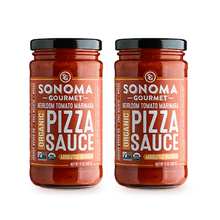 Load image into Gallery viewer, Sonoma Gourmet Organic Heirloom Tomato Pizza Sauce (Pack of 2) - 소노마 고메 유기농 피자 소스
