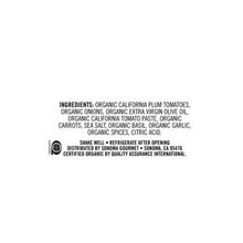 Load image into Gallery viewer, Sonoma Gourmet Plum Tomato Marinara Sauce (Pack of 2 16 oz) - 소노마 고메 유기농 플럼 토마토 소스
